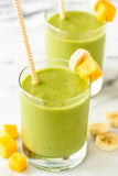 Kale Pineapple Healthy Breakfast Smoothie