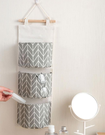 Linen Wall Organizer