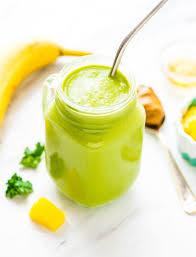 Kale Pineapple Healthy Breakfast Smoothie